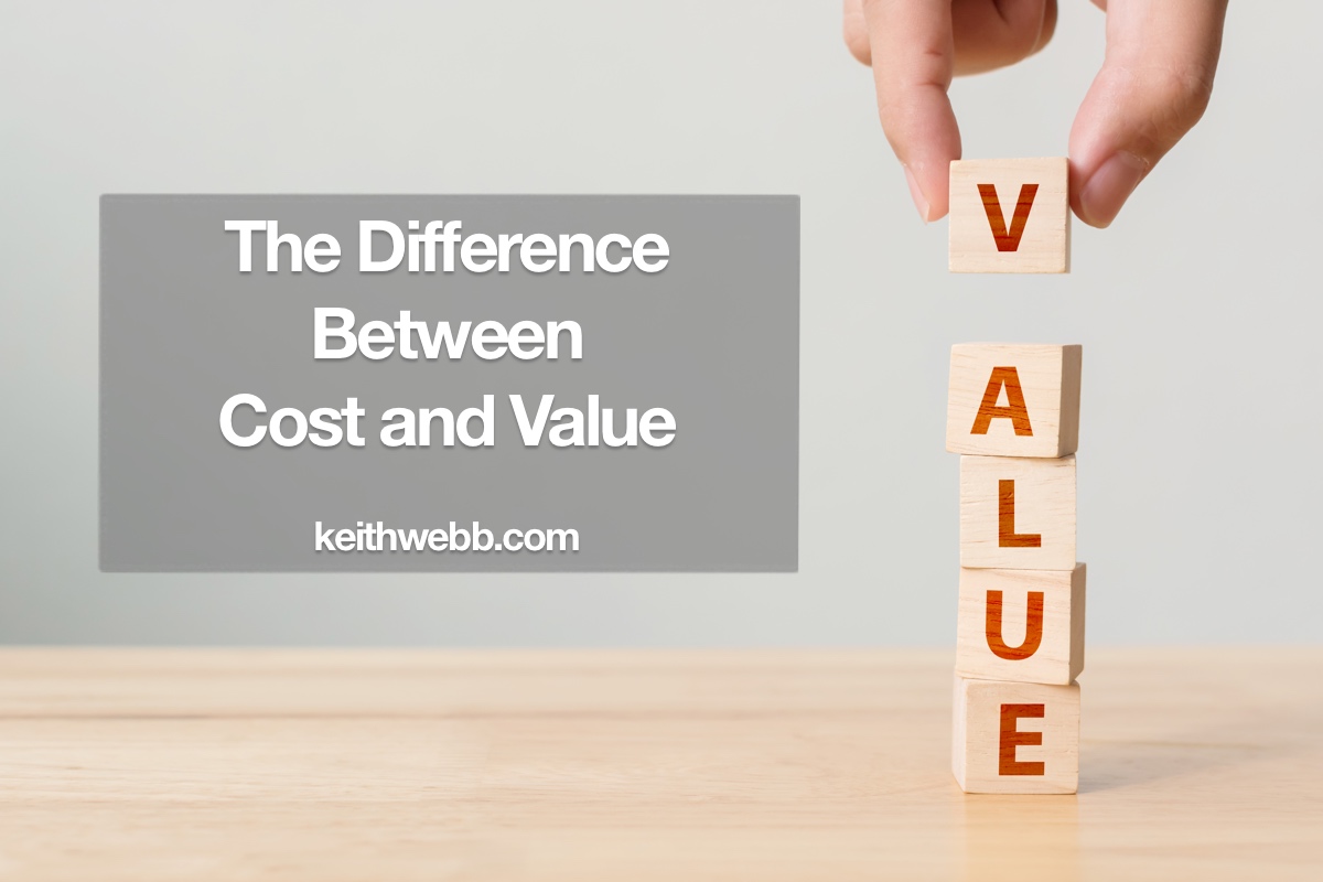 Change from a cost focus to a value focus